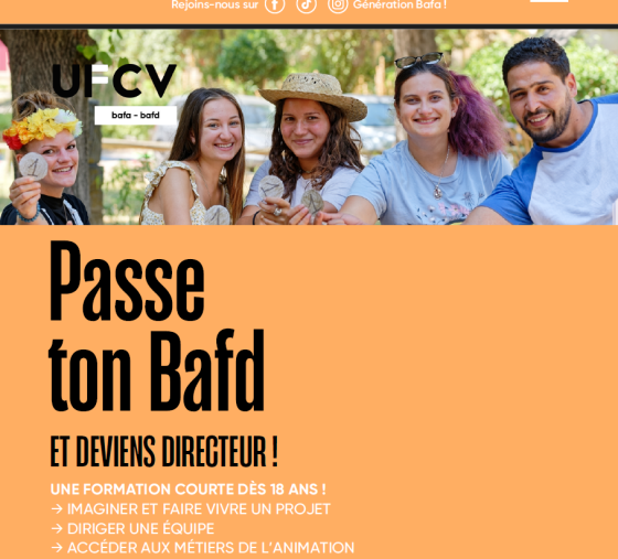 Stage BAFA été 2025